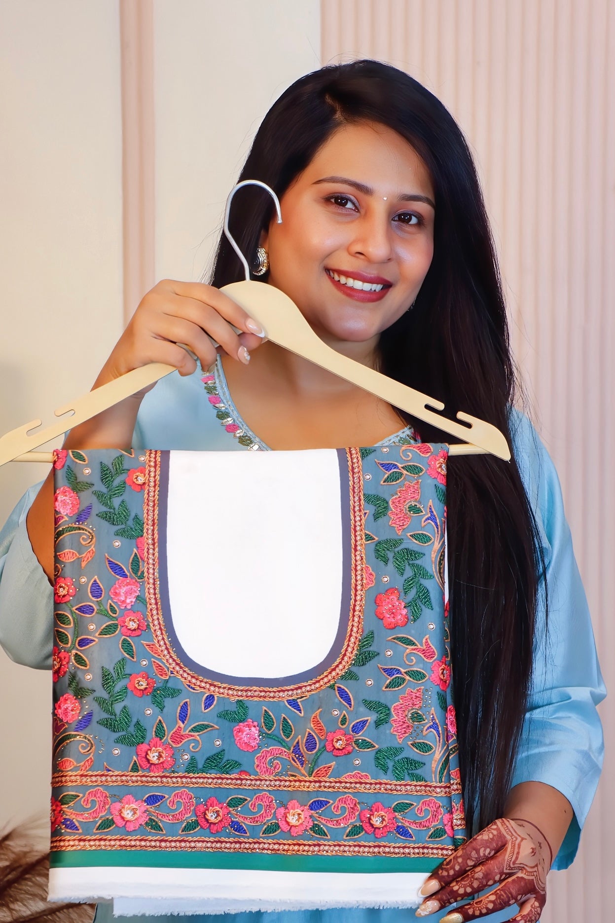 Multicolor Art Silk Unstitched Lehenga