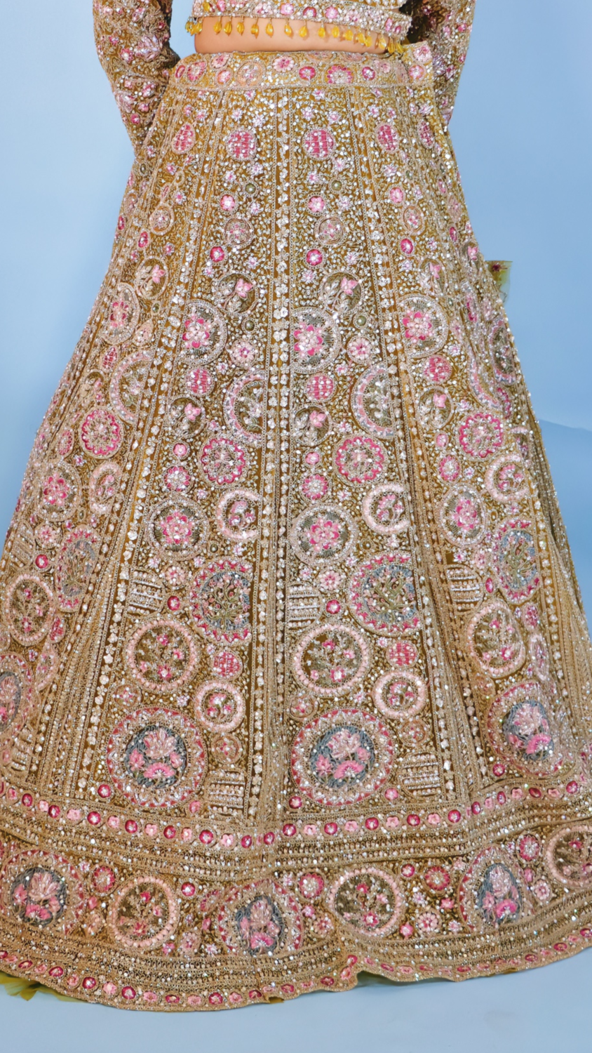 Heena Green Bridal Lehenga
