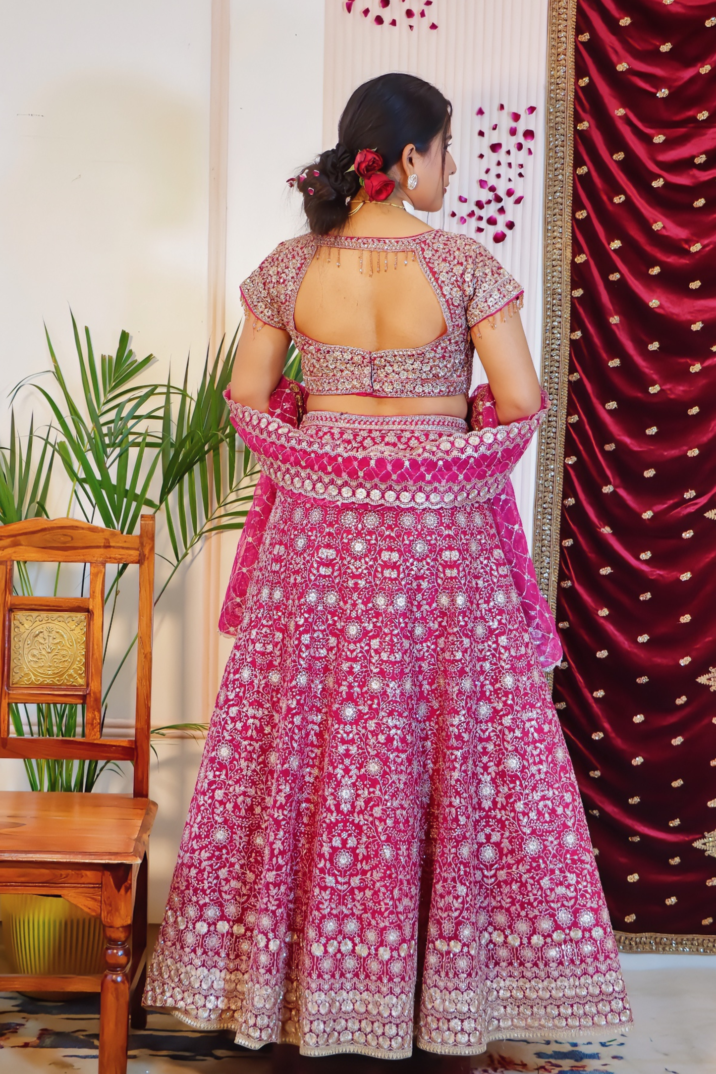 Rose Toned Lehenga