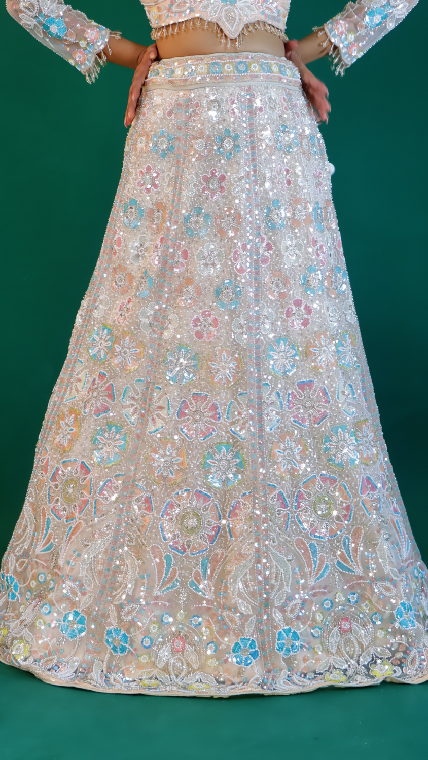 Peach Pink Lehenga