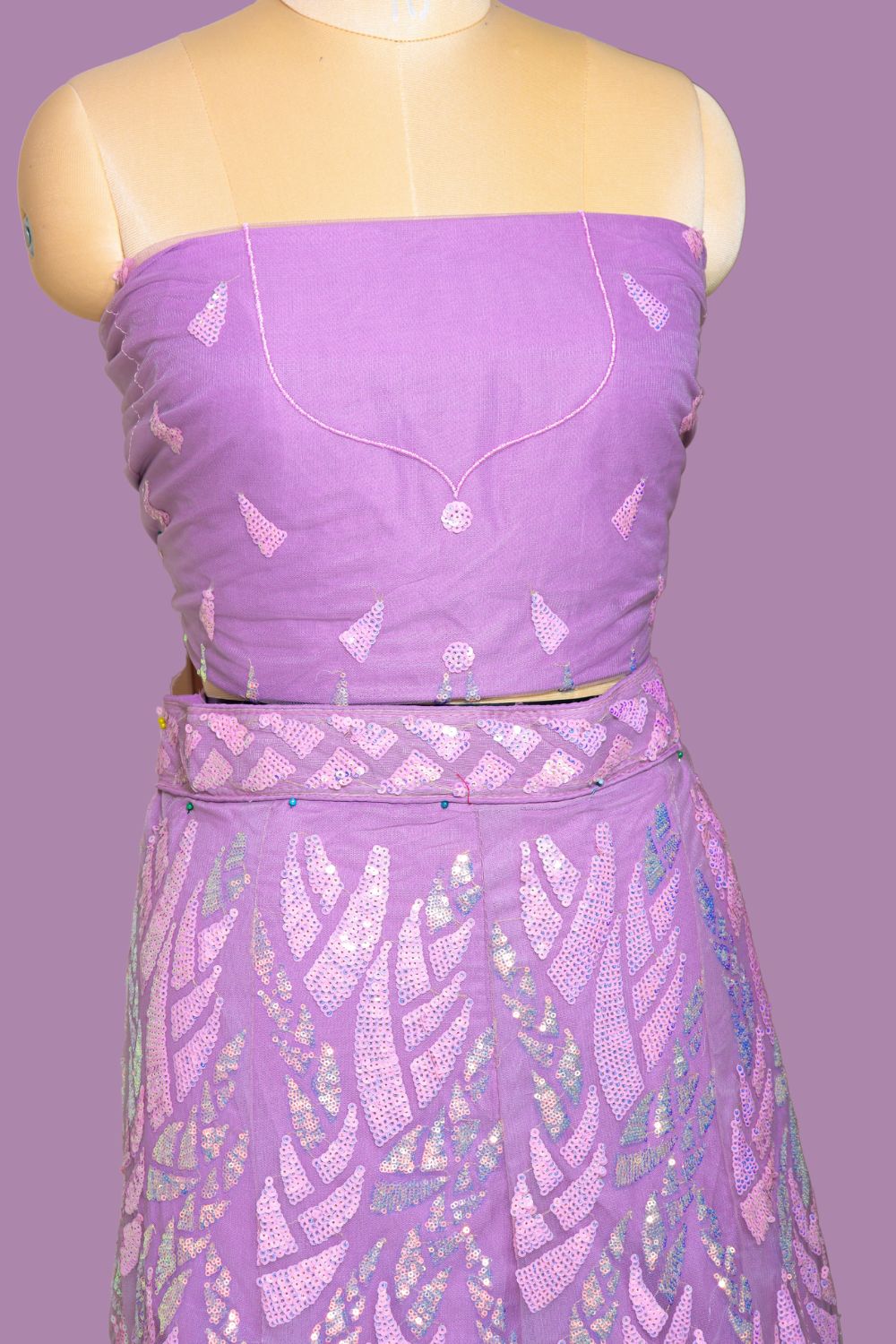 Radiant Sequin Bridal Lehenga