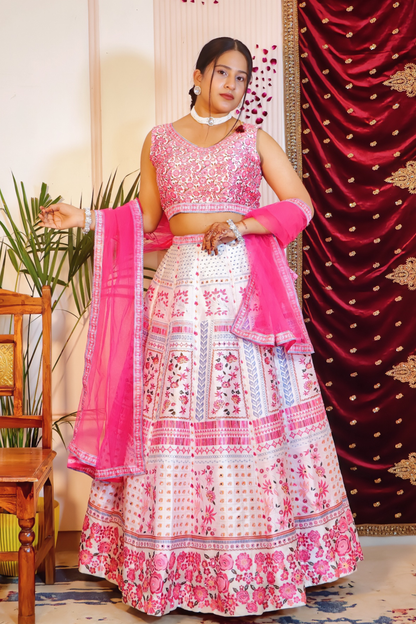Soft Pink Lehenga