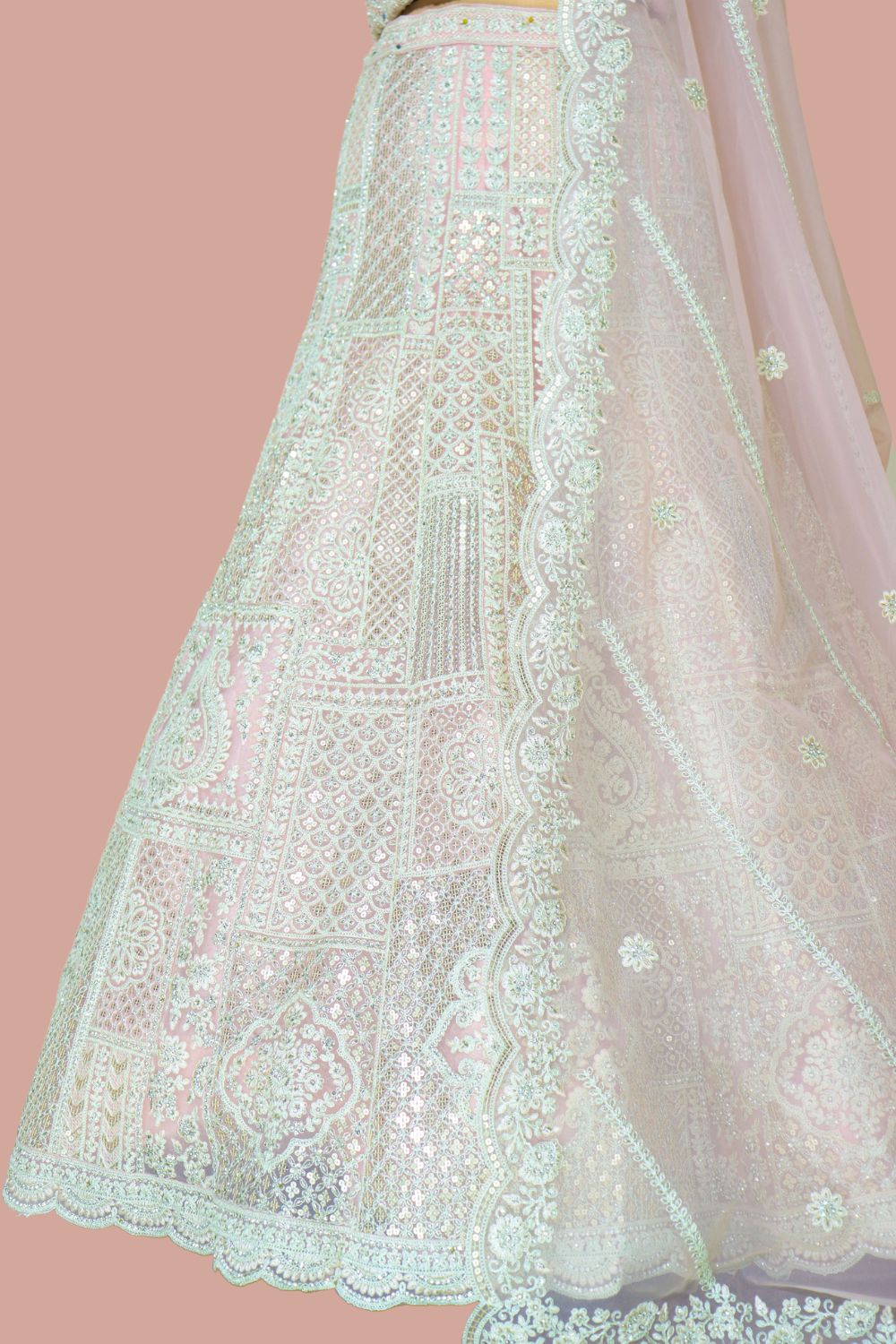 Pink Bridal Lehenga