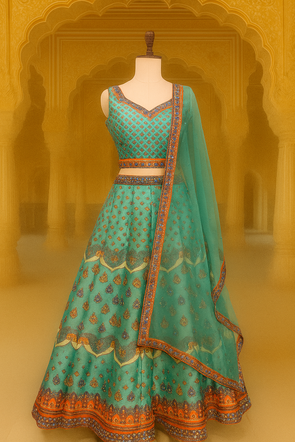 Crop Top Lehenga