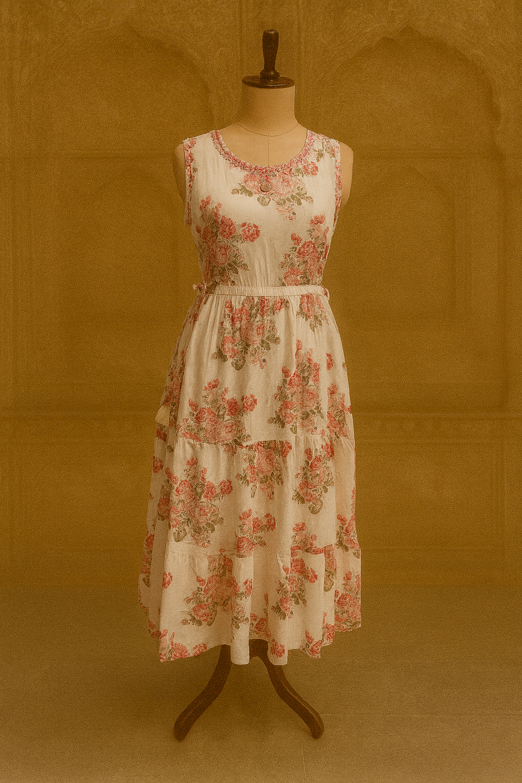Floral printed Long Frock