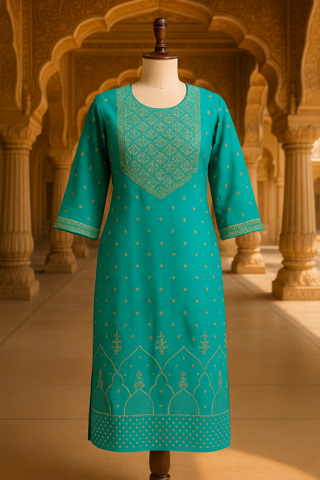 Blue Kurti