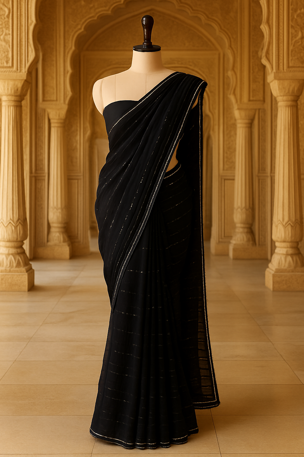 Black Saree Sequence