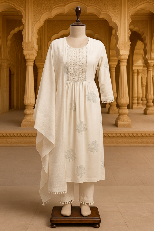 Ivory Suit Set