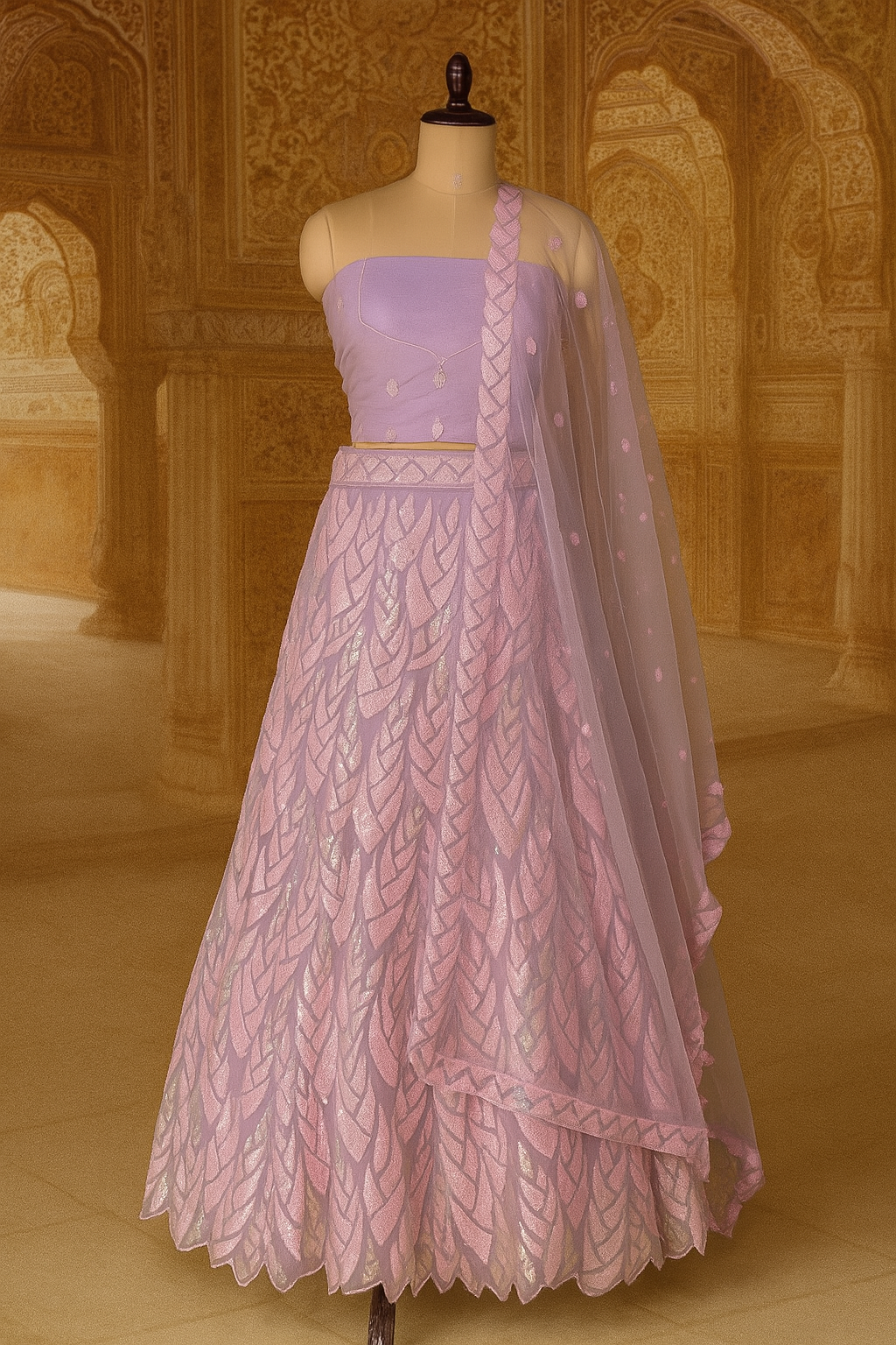 Radiant Sequin Bridal Lehenga