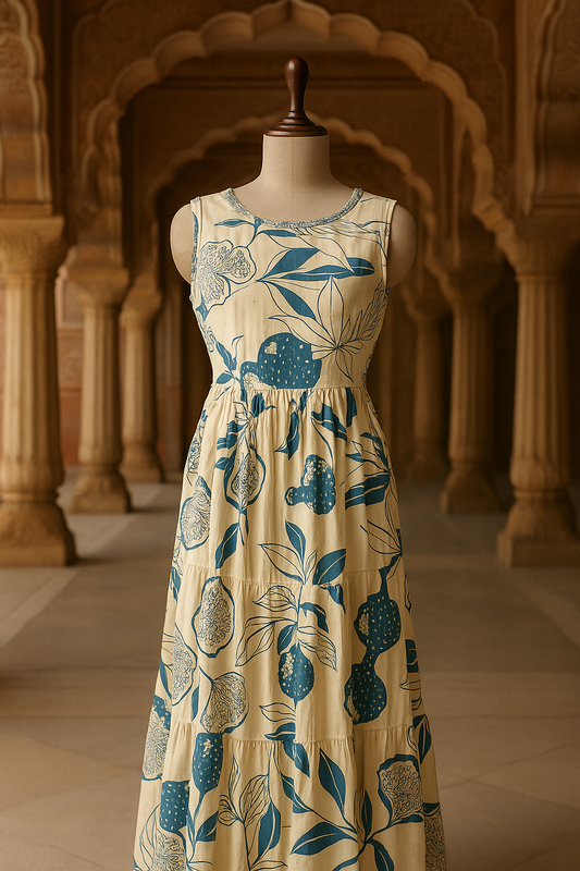 Printed Maxi Dress