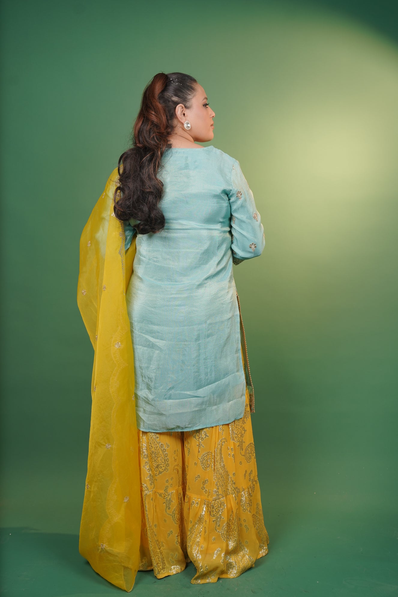 Kurti and Gharara Set