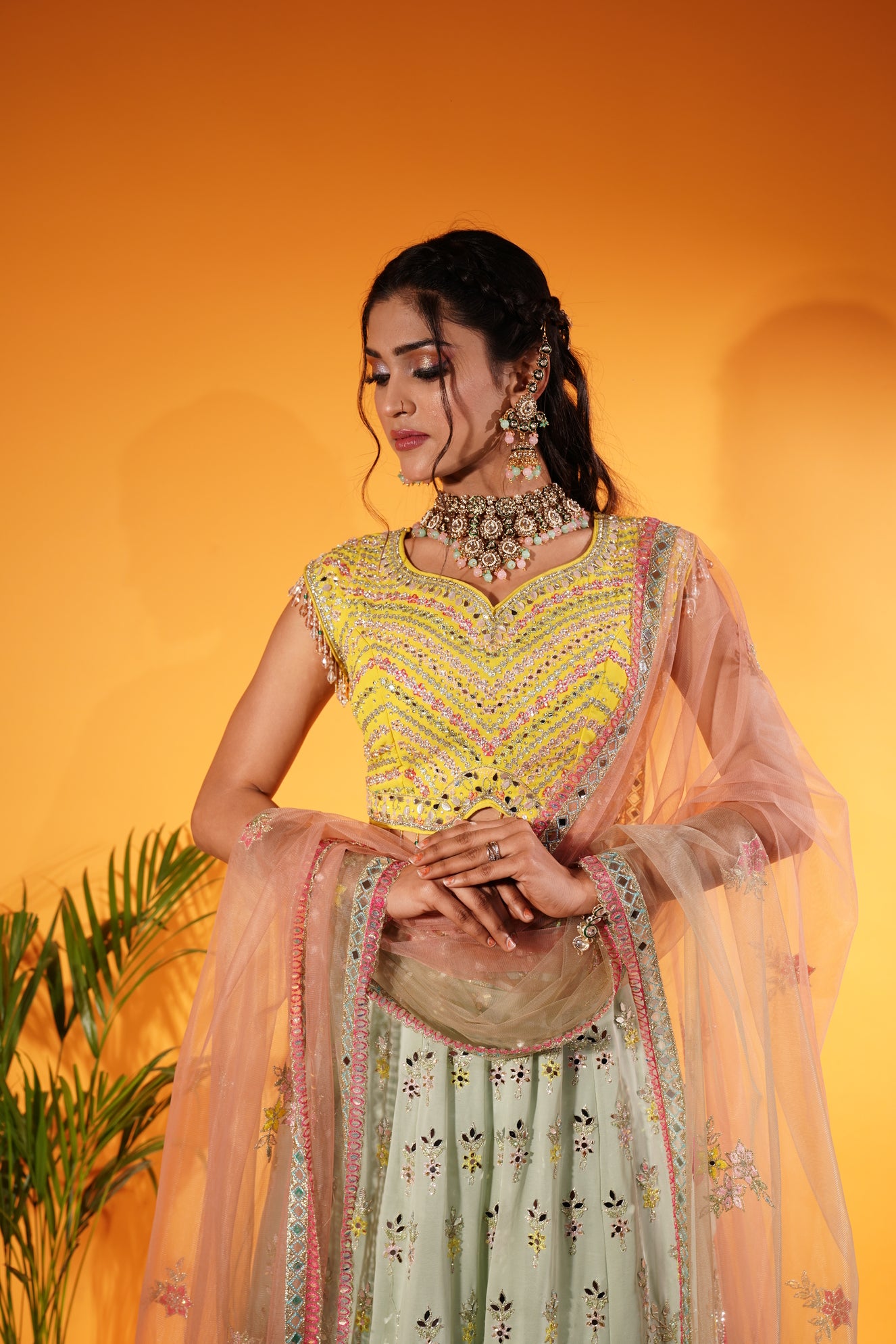 Crop Top Lehenga