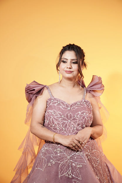 Onion Pink Gown