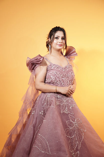 Onion Pink Gown