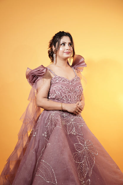 Onion Pink Gown