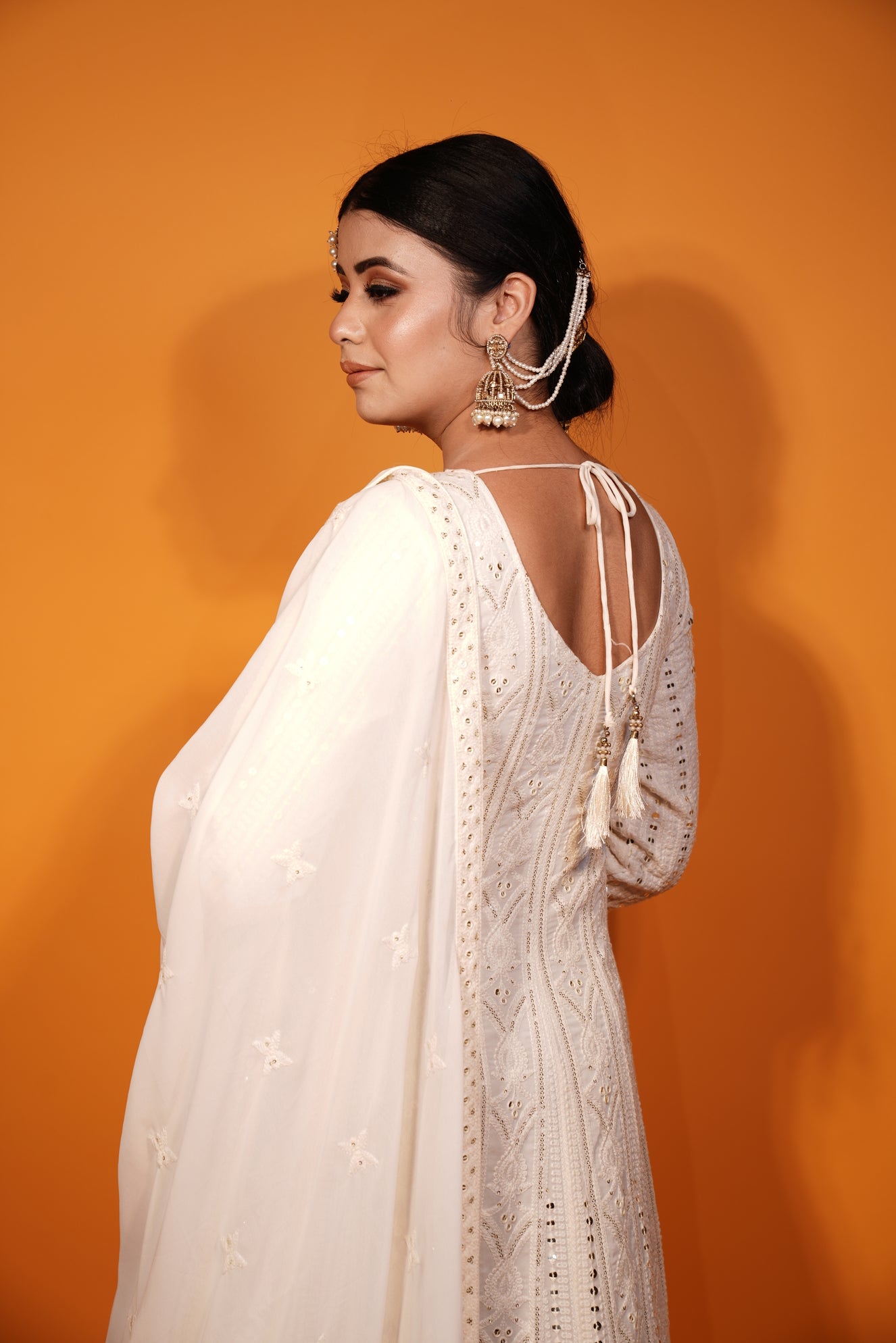 Floor Length Frock Style Suit