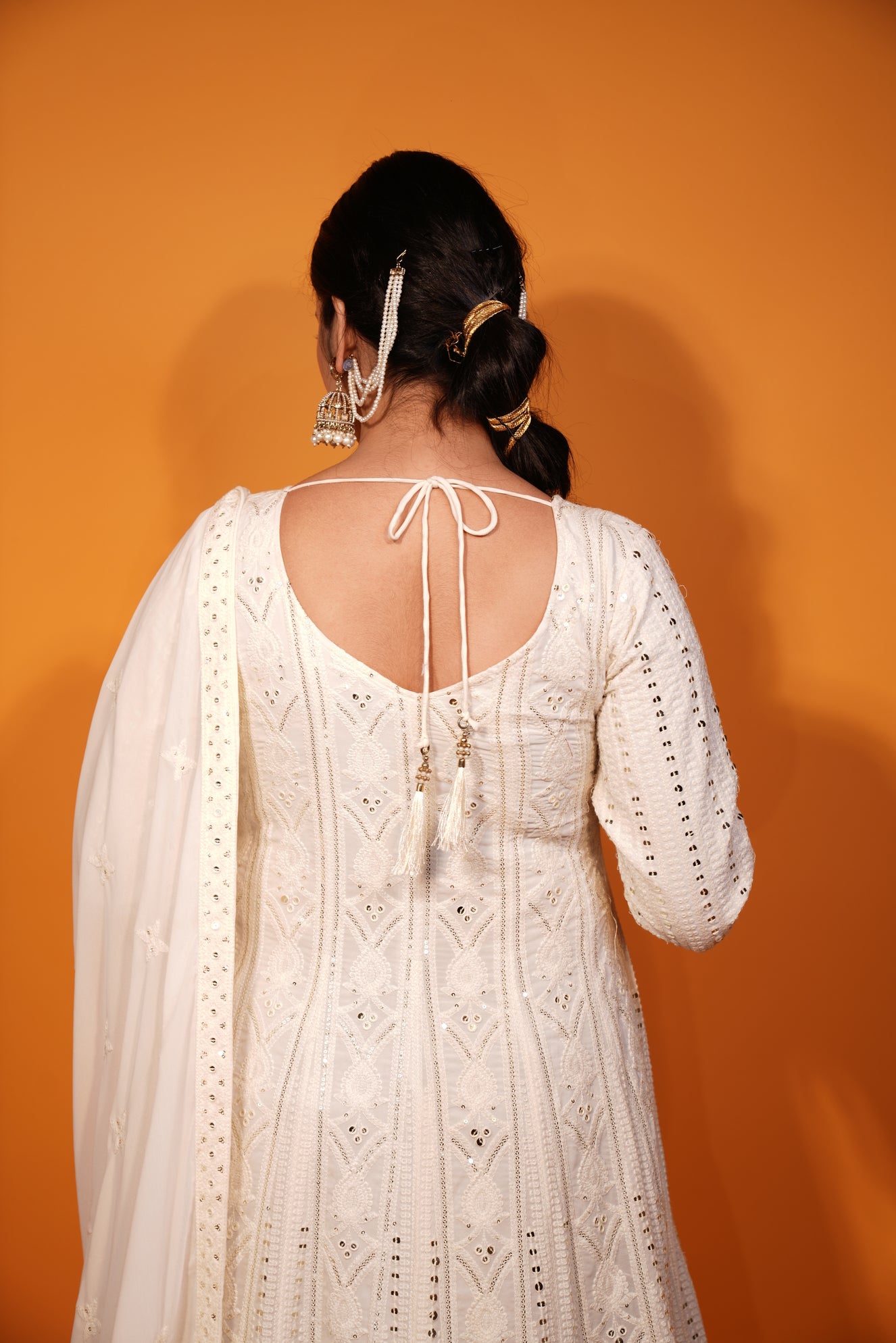 Floor Length Frock Style Suit
