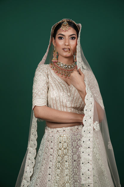 Pastel Hued Lehenga Set