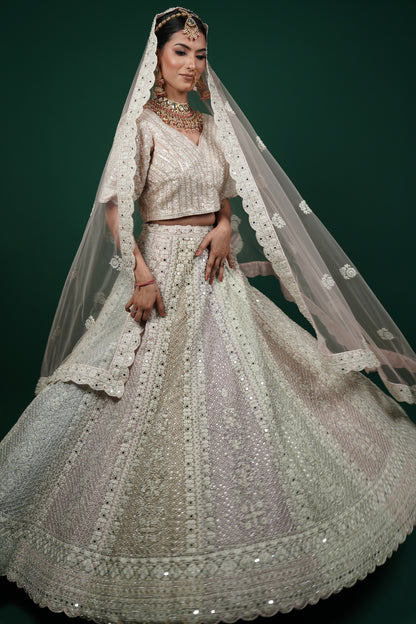 Pastel Hued Lehenga Set