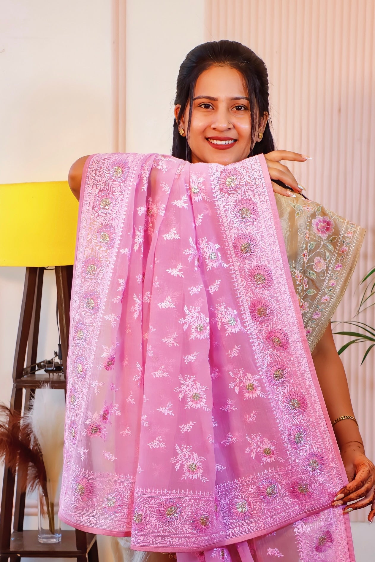 Elegance Crust Silk Saree