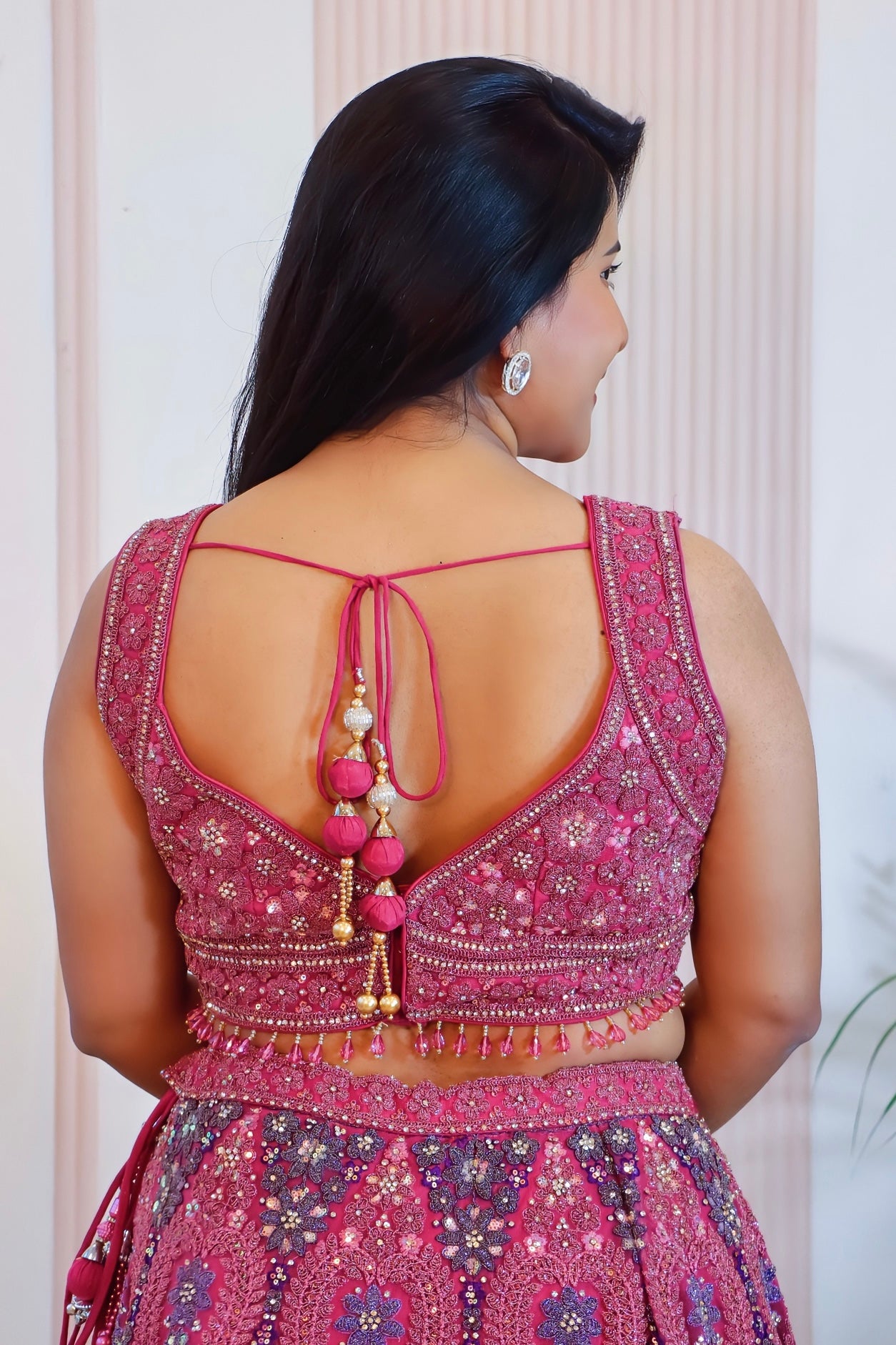 Pink Lehenga Set