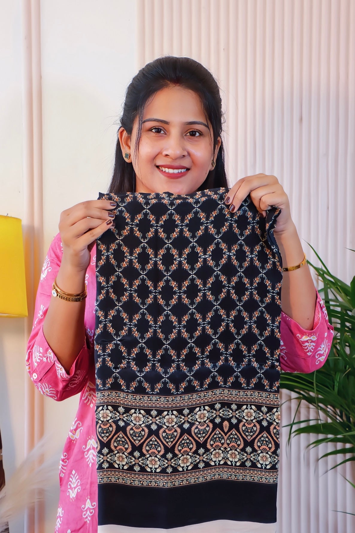 Black Unstitched Suit Set