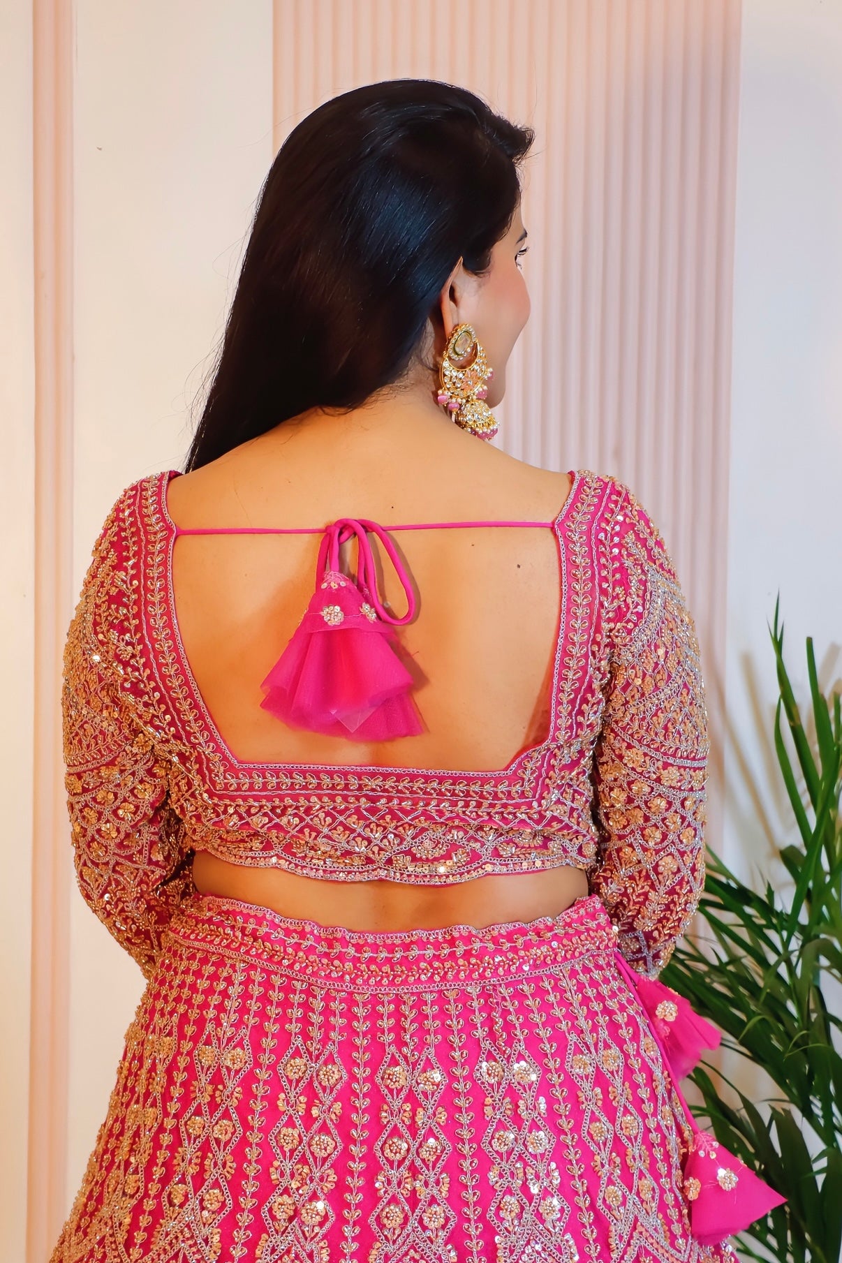 Hot Pink Lehenga
