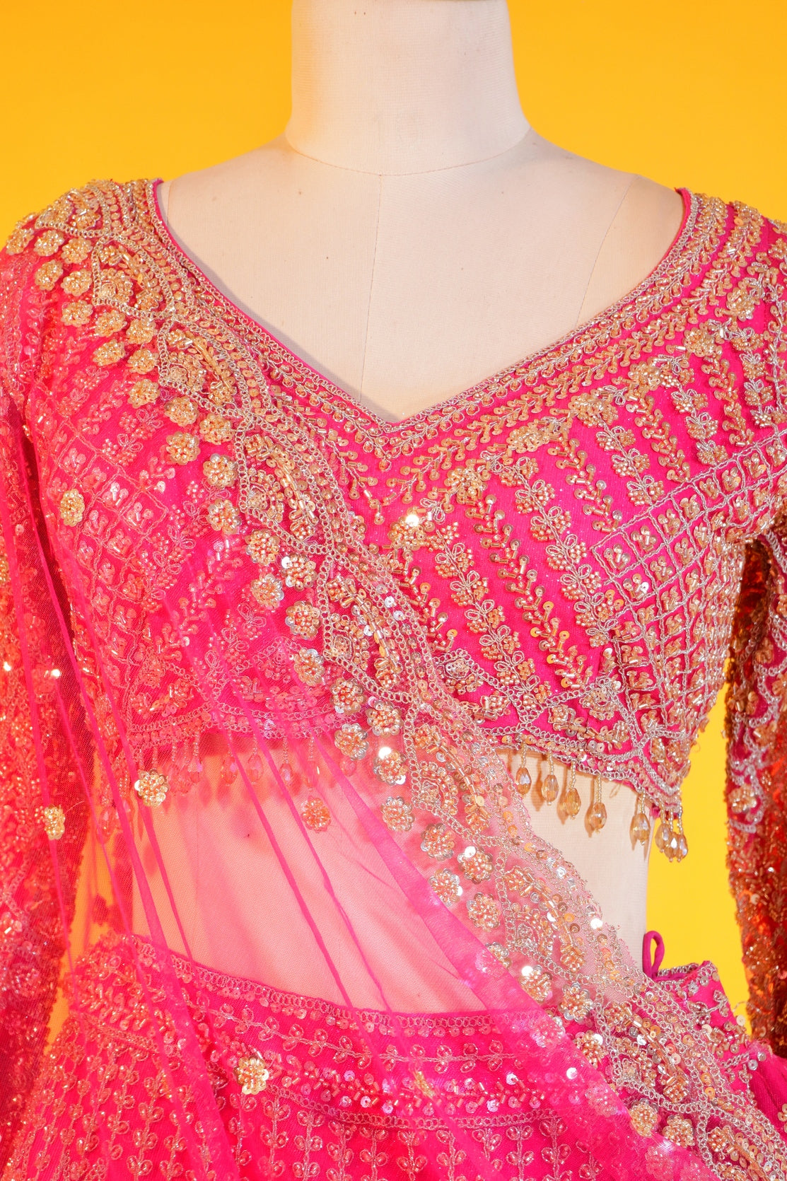 Hot Pink Lehenga