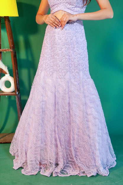 Fish-Cut Lehenga
