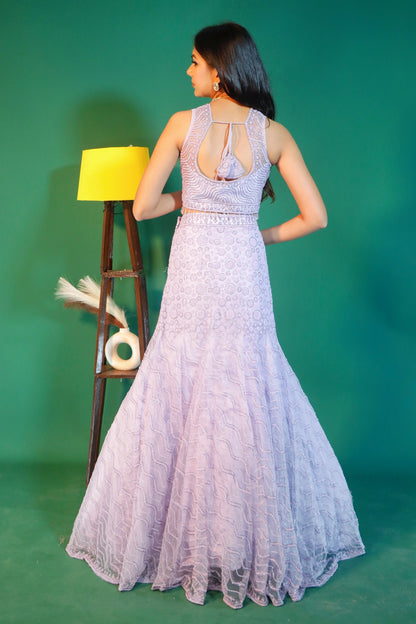 Fish-Cut Lehenga