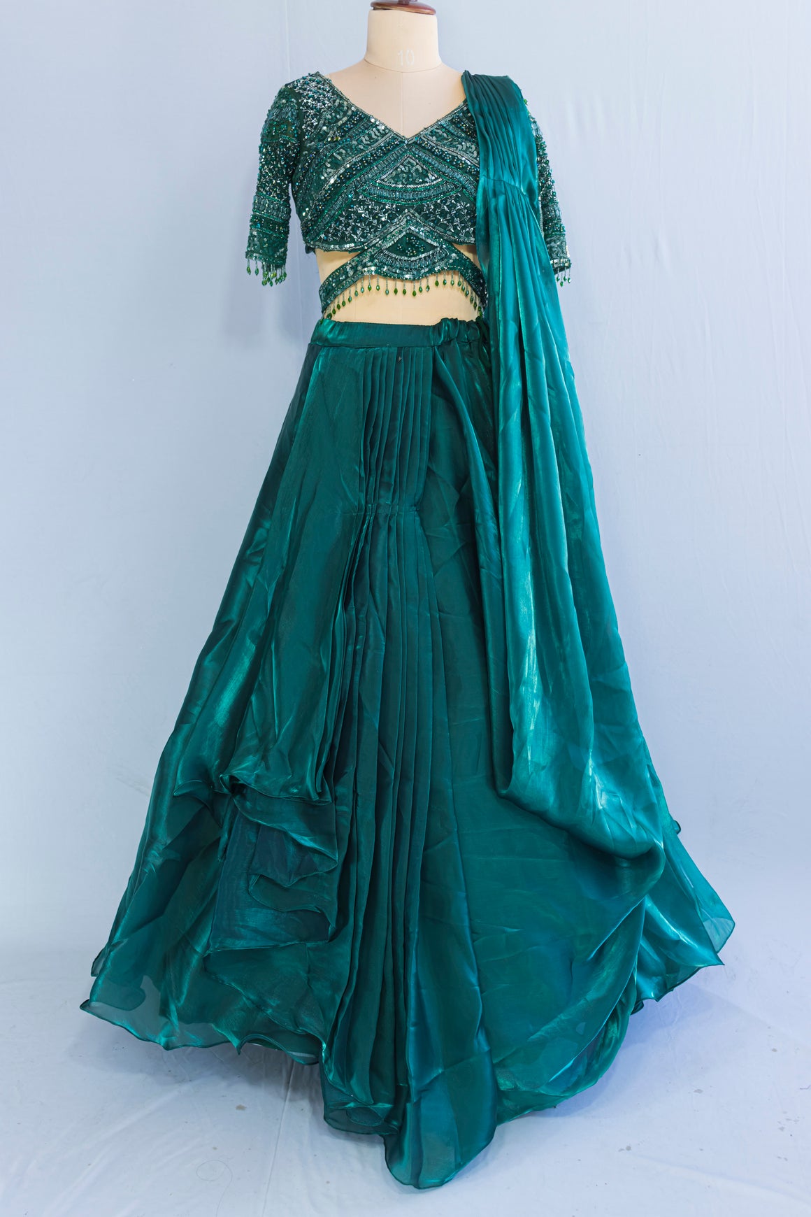 Ready to Wear Saree Lehenga Style