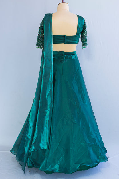 Ready to Wear Saree Lehenga Style