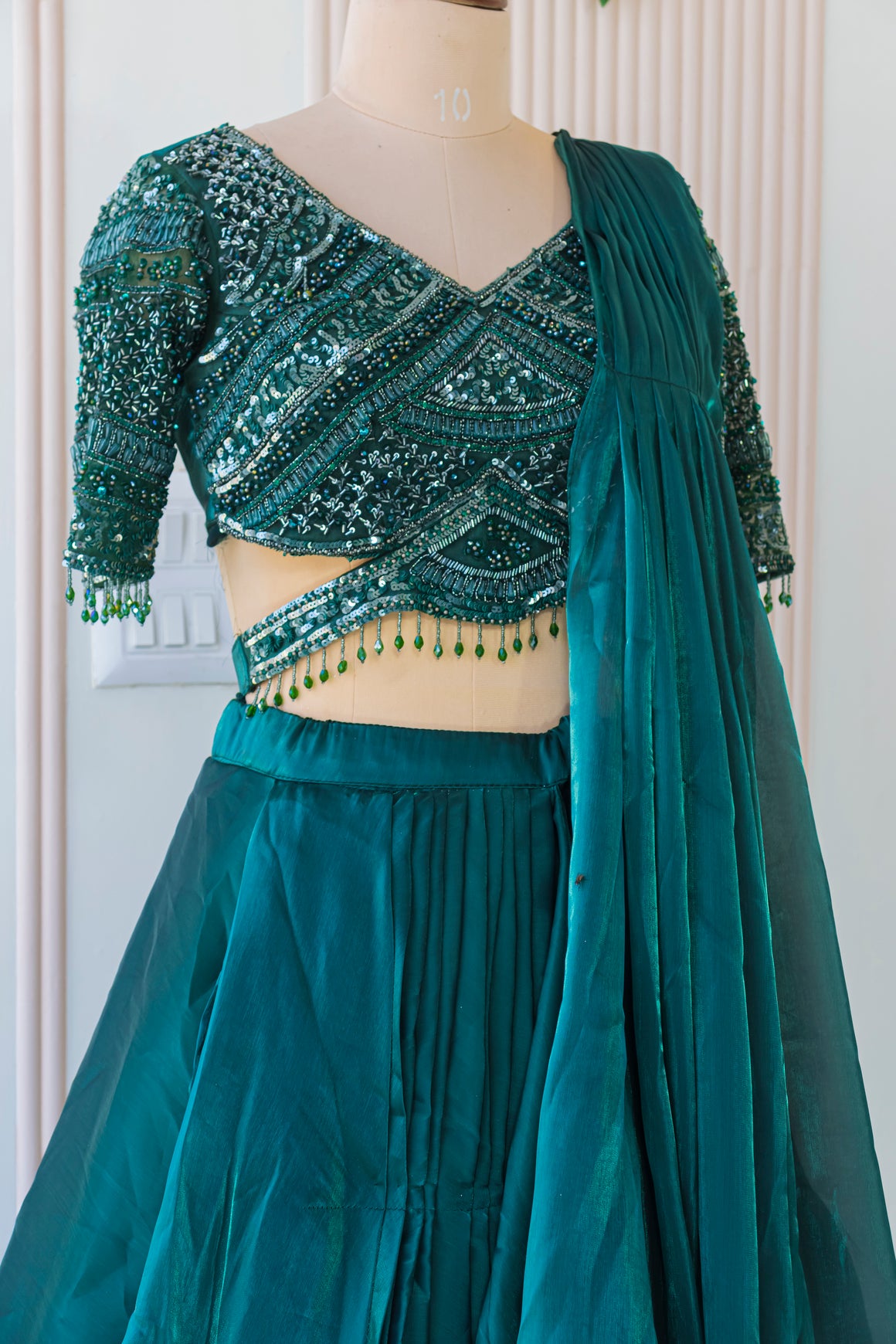 Ready to Wear Saree Lehenga Style
