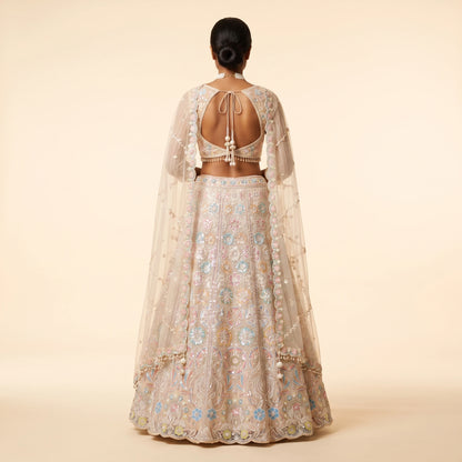 Peach Pink Lehenga